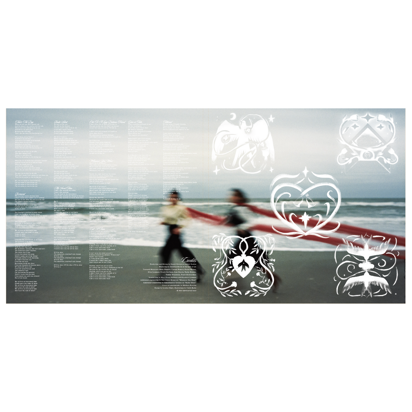 (signed) we all live on borrowed time - vinyl